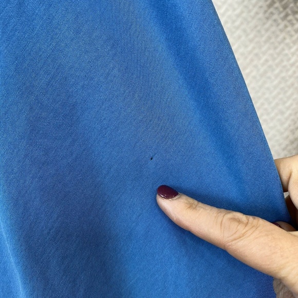 Line & Dot Delilah Eyelet Lace Paneled Midi Dress - Picture 8 of 8